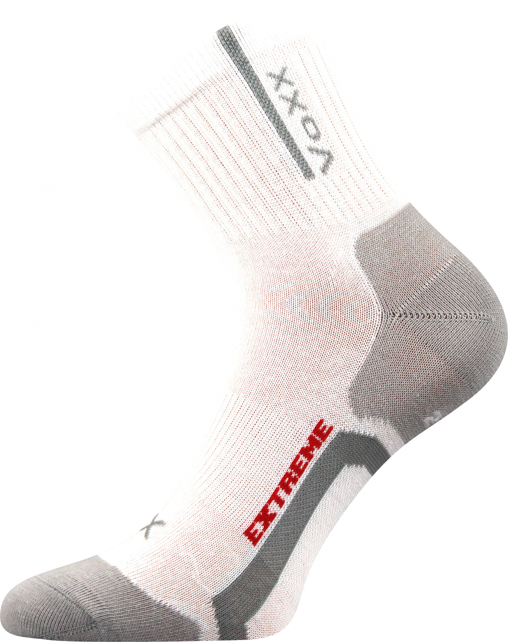 Ponožky antibakteriální Voxx Josef - bílé-šedé, 39-42