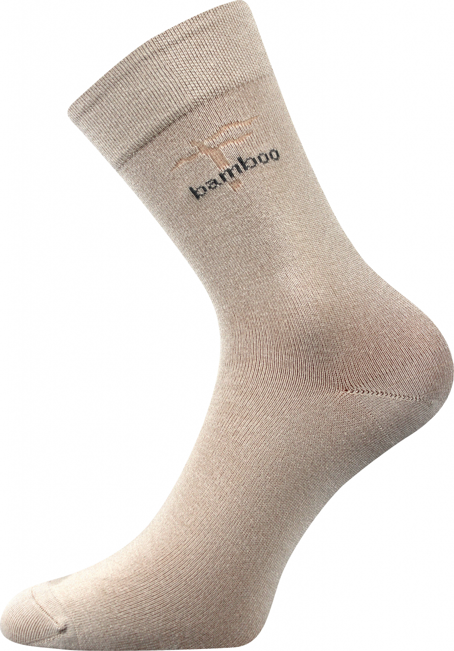 Ponožky s bambusem Boma Kristián - béžové, 43-46