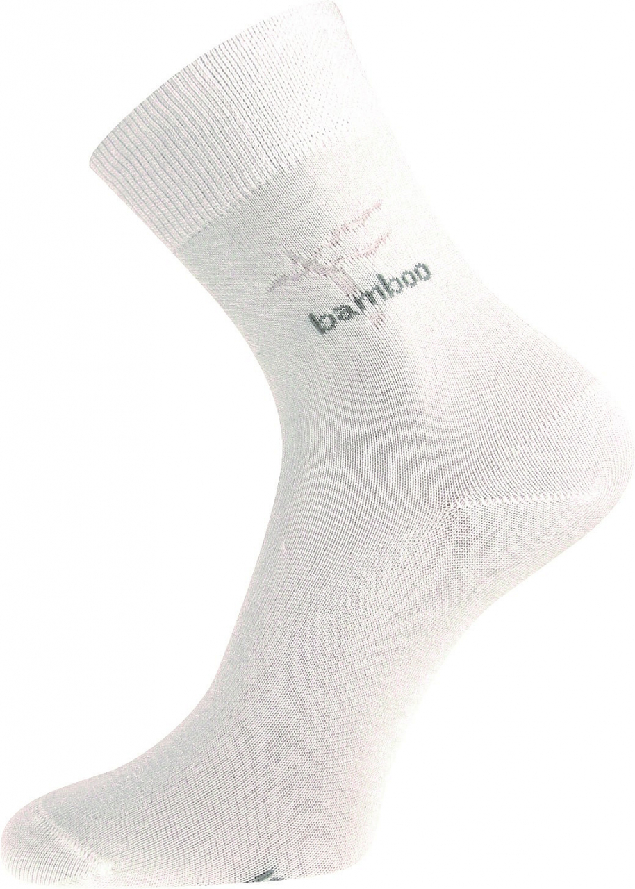Ponožky s bambusem Boma Kristián - bílé, 43-46