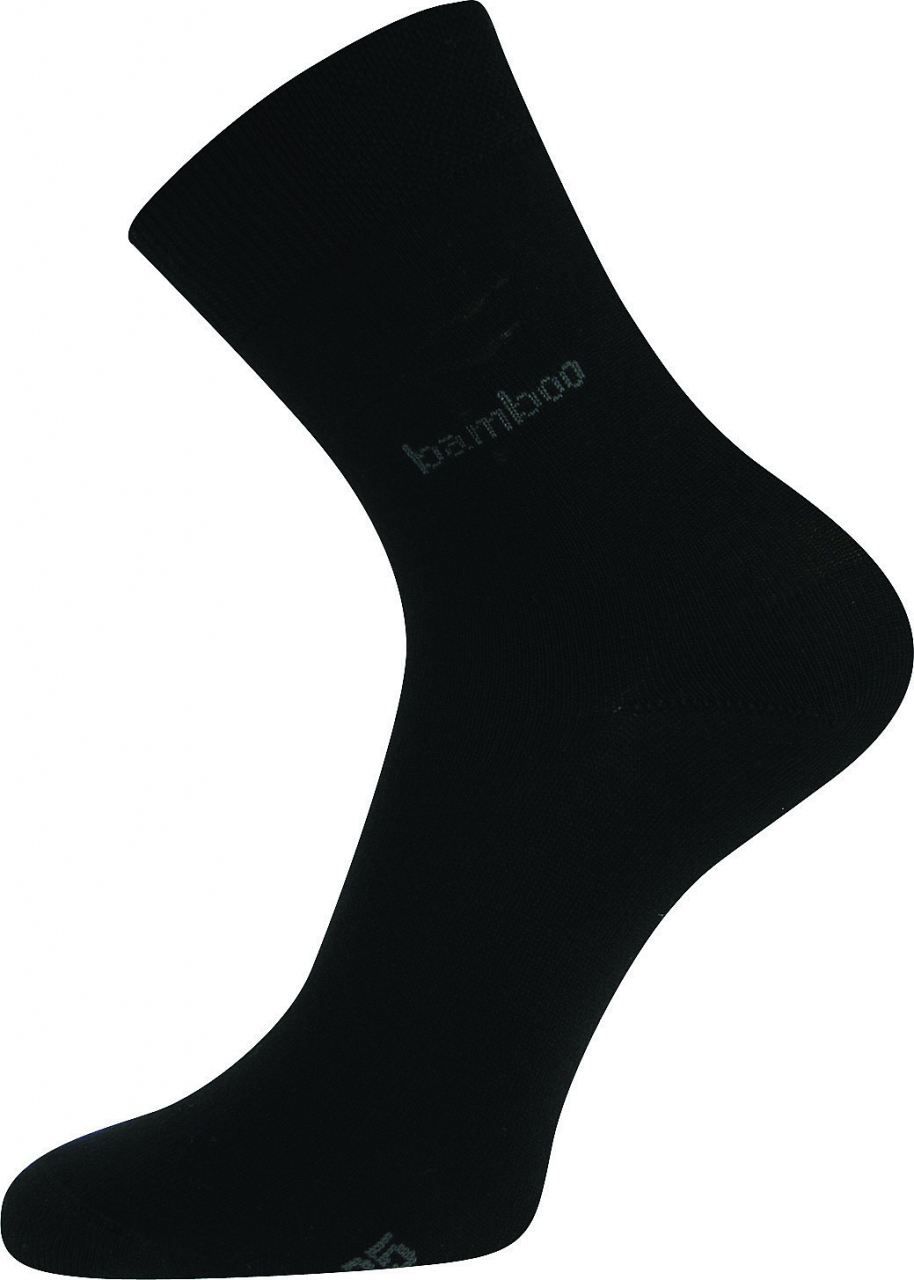 Ponožky s bambusem Boma Kristián - černé, 39-42