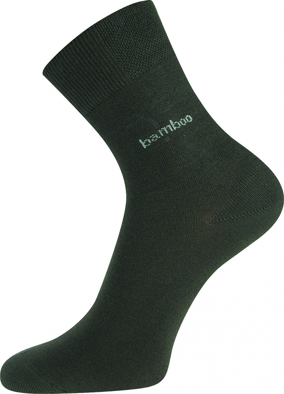 Ponožky s bambusem Boma Kristián - tmavě šedé, 43-46