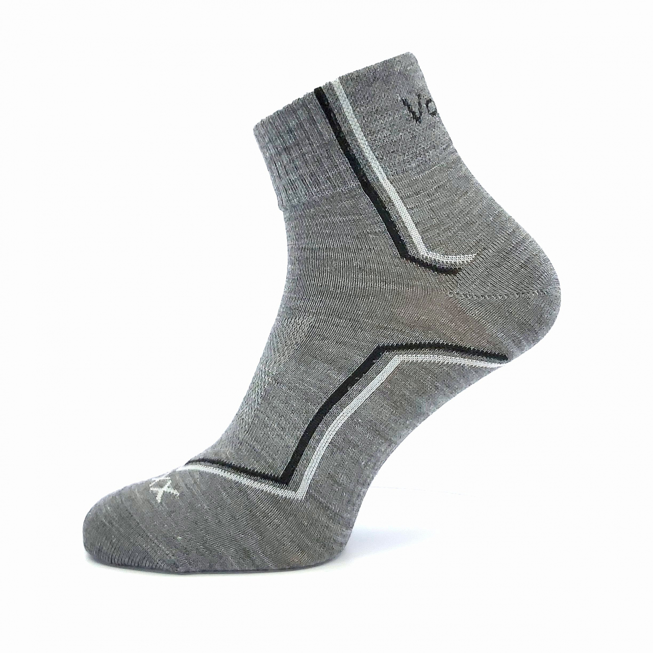 Ponožky sportovní Voxx Kroton silproX - světle šedé, 43-46