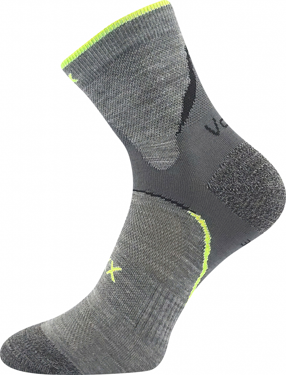 Ponožky antibakteriální Voxx Maxter silproX - světle šedé, 43-46