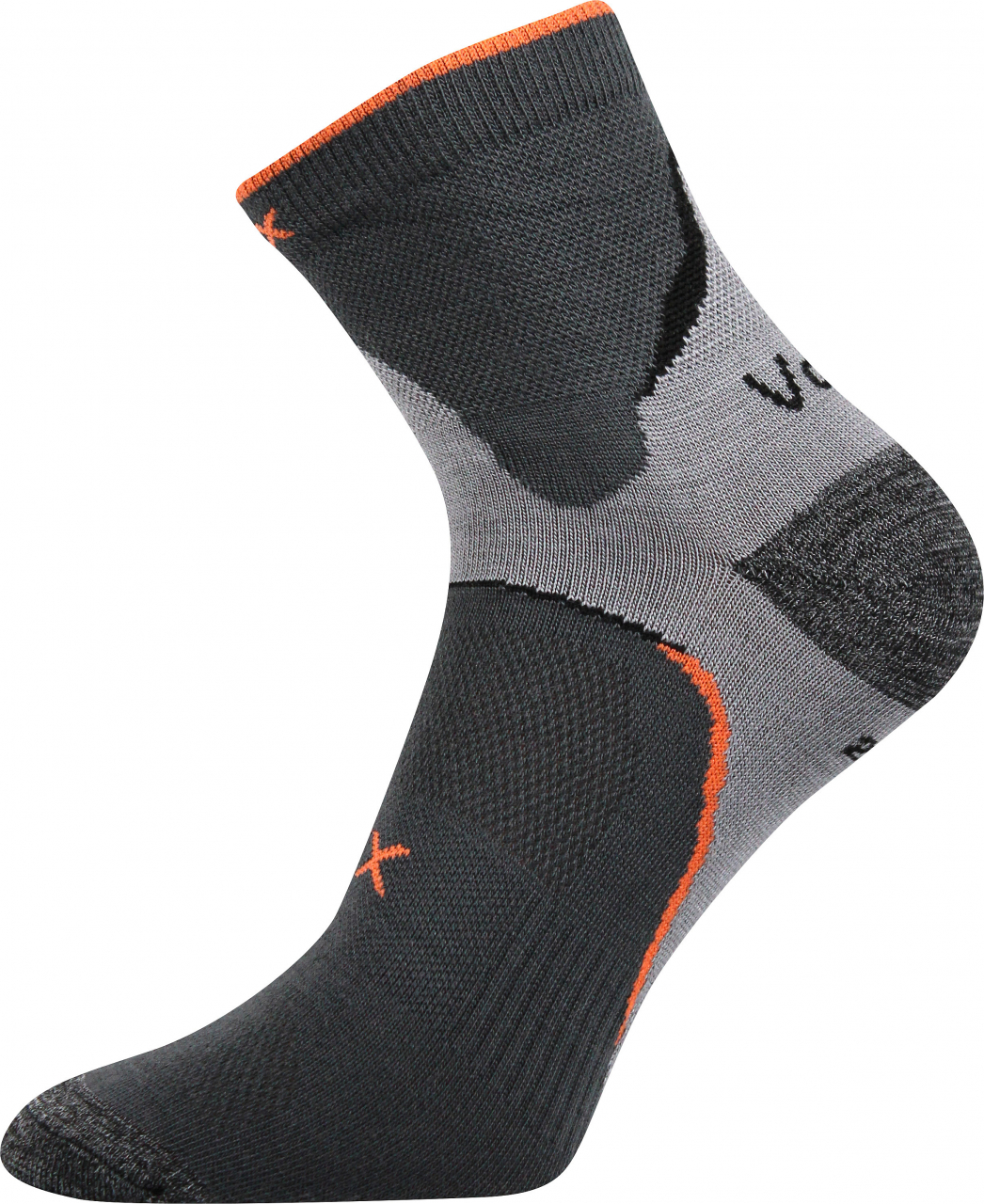 Ponožky antibakteriální Voxx Maxter silproX - tmavě šedé, 43-46
