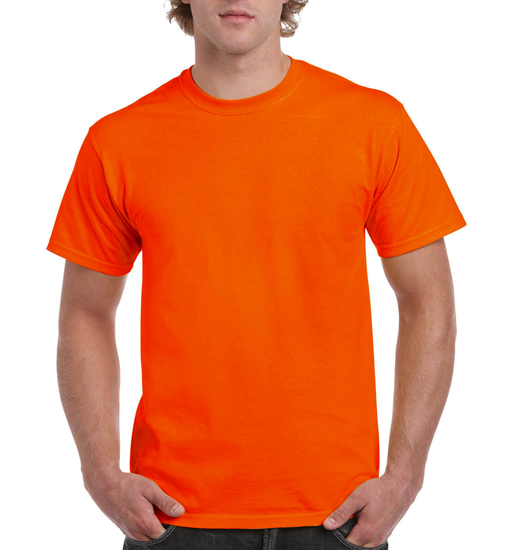 Triko Gildan Ultra - oranžové svítící, 3XL