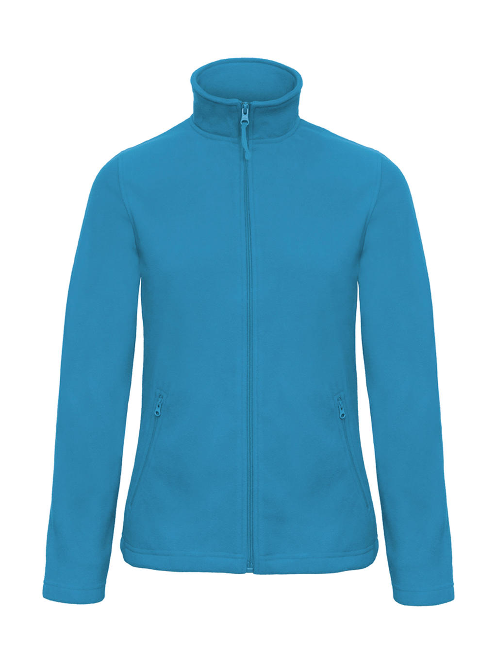Mikina dámská B&C Micro Fleece - světle modrá, L