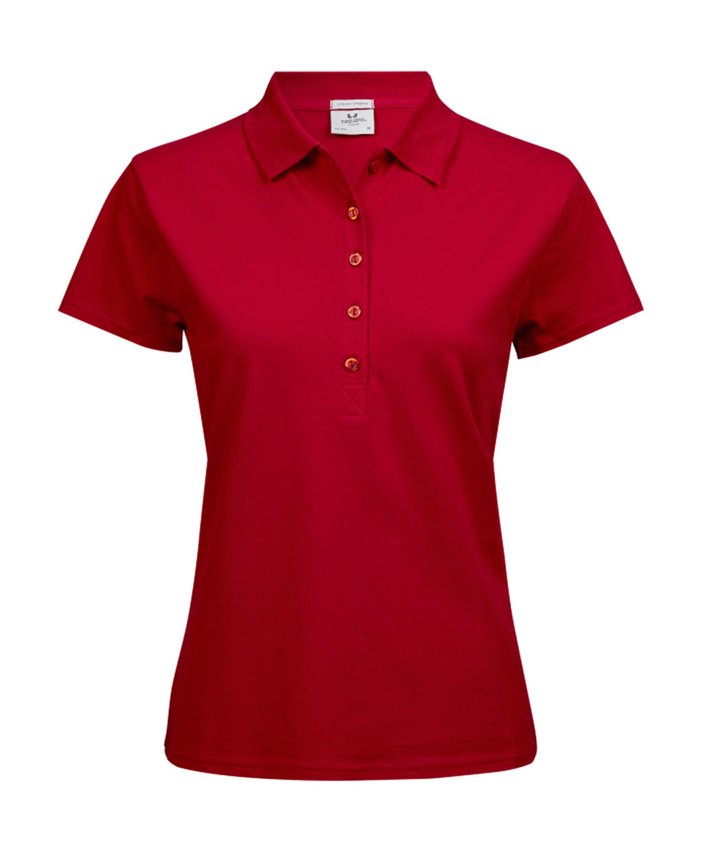 Polokošile dámská Tee Jays Luxury Stretch - červená, 3XL