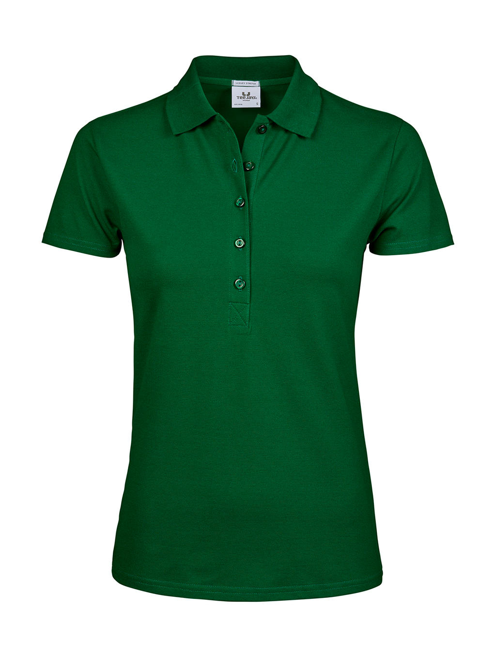 Polokošile dámská Tee Jays Luxury Stretch - zelená, XL
