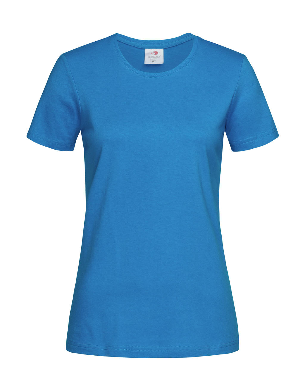 Tričko dámské Stedman Fitted s kulatým výstřihem - ocean blue, S