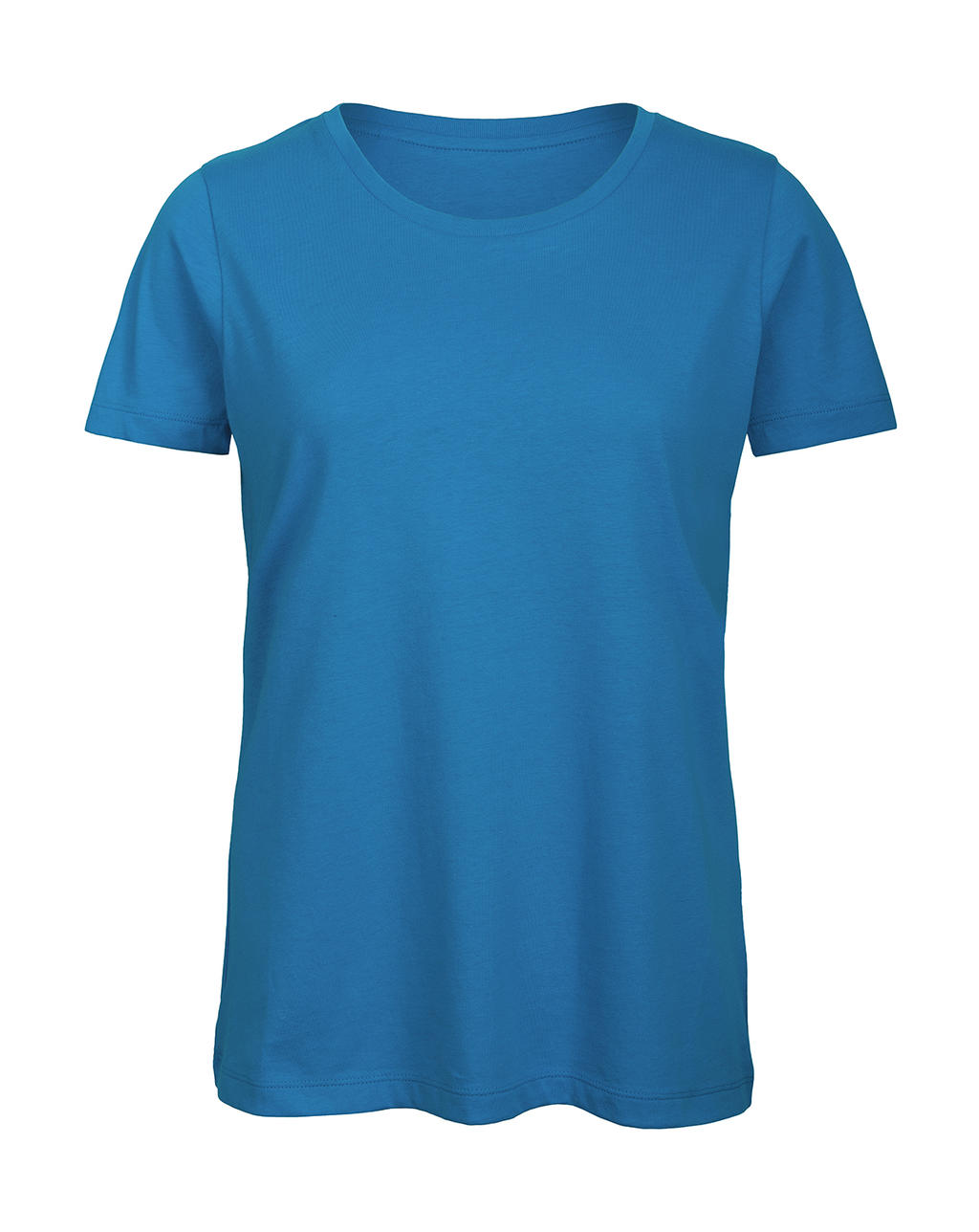 Tričko dámské B&C Jersey - světle modré, XL