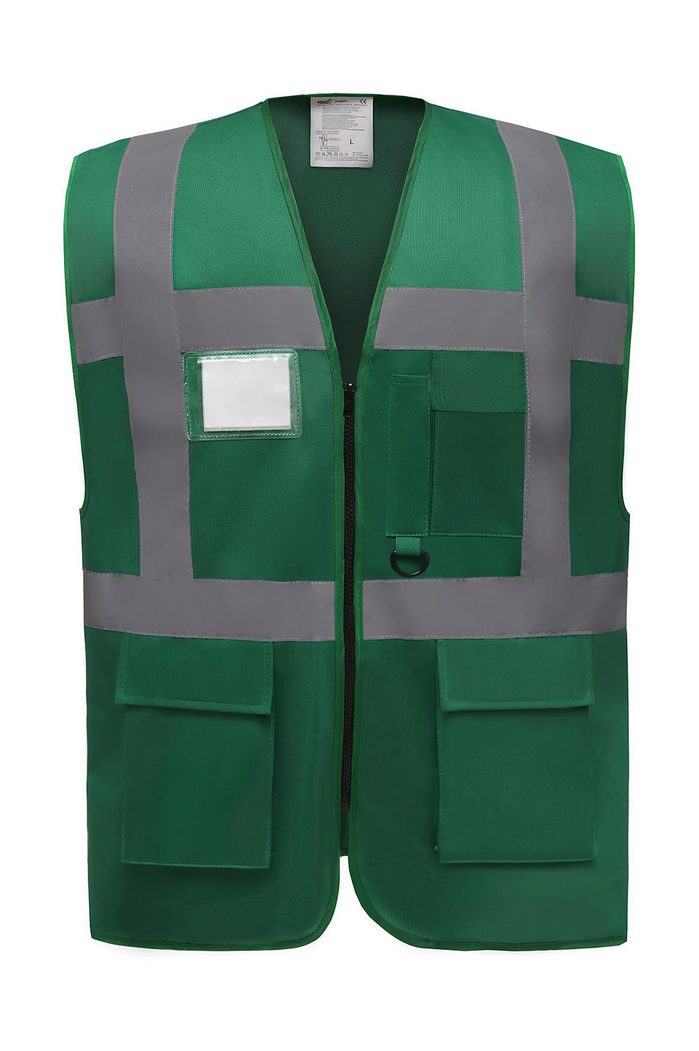 Výstražná vesta Exec - zelená, XL
