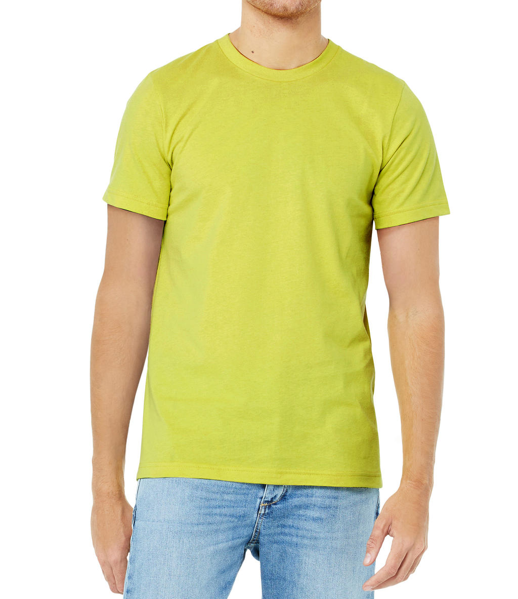 Tričko Bella Jersey - žluté-zelené, M