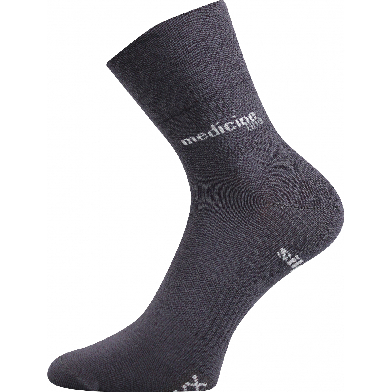 Ponožky zdravotní Mission Medicine - tmavě šedé, 43-46