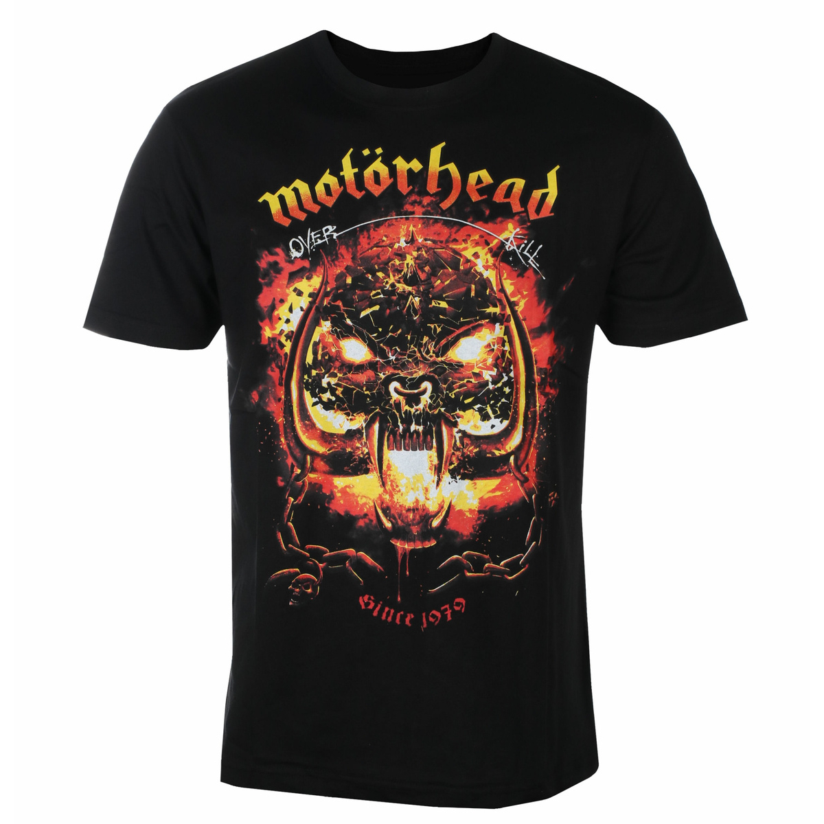 Tričko Brandit Motörhead Overkill - černé, XXL