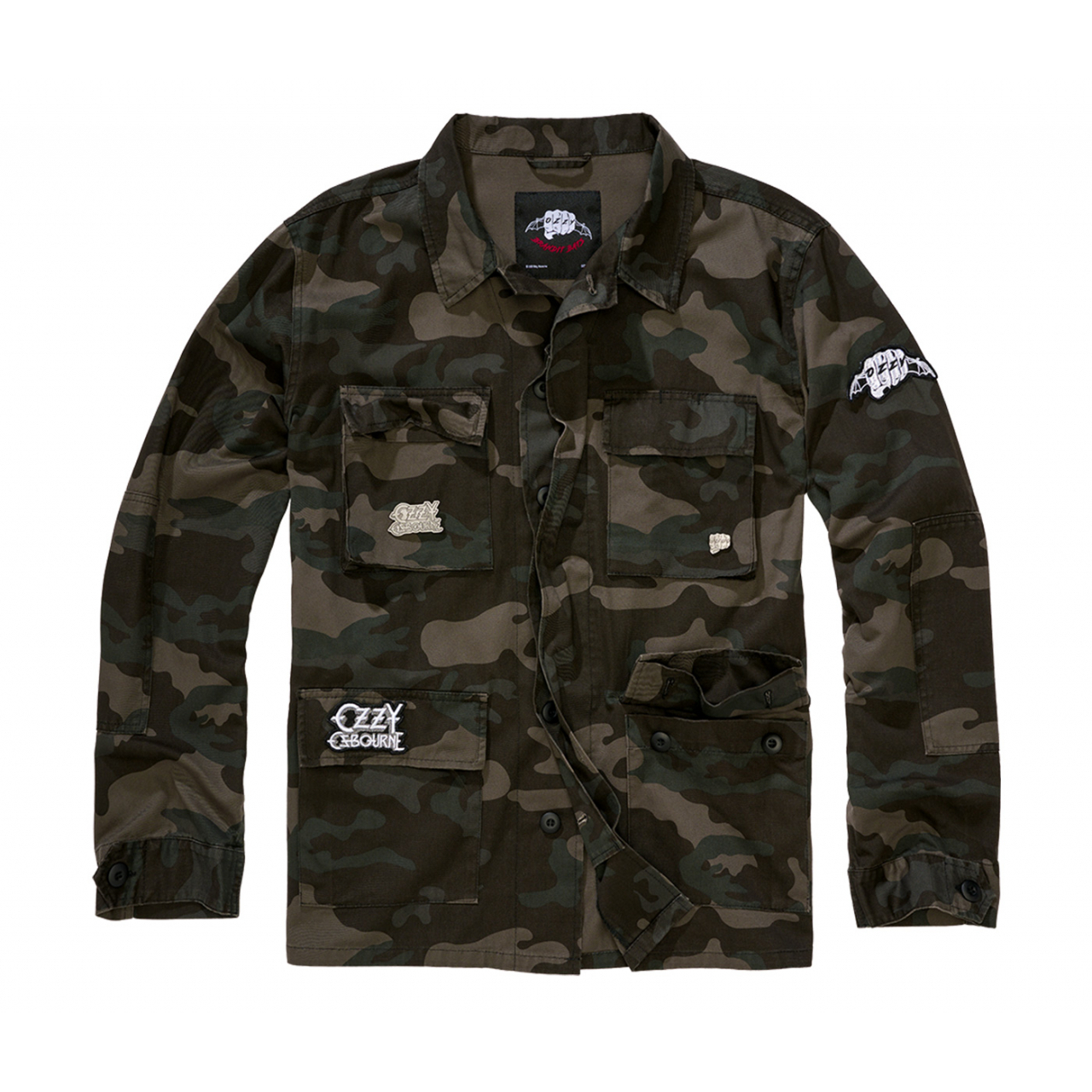 Košile Brandit Ozzy BDU Jacket - darkcamo, XL
