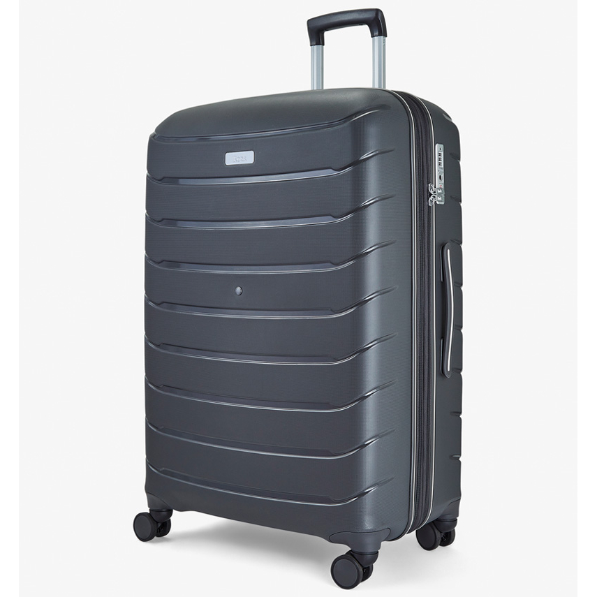 Cestovní kufr Rock Prime 86 + l - šedý