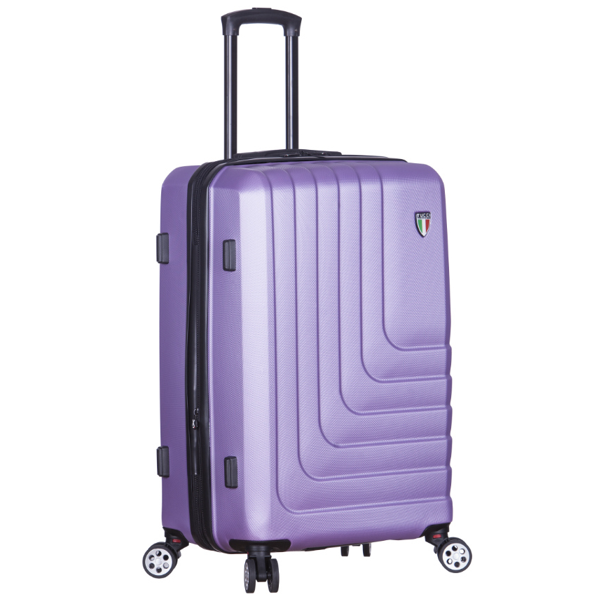 Cestovní kufr Tucci Carino 79 + l - fialový
