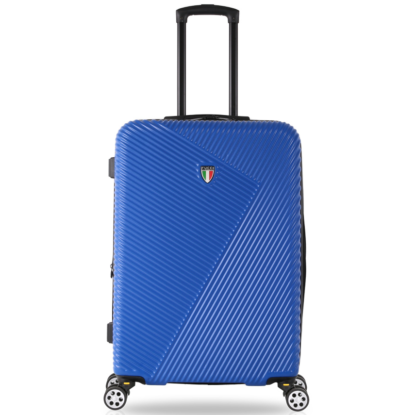 Cestovní kufr Tucci Tesoro 79 + l - modrý