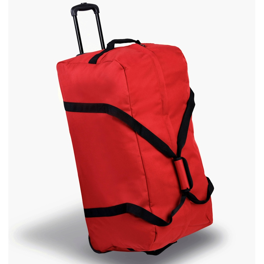 Cestovní taška na kolečkách Members City 106 l - červená