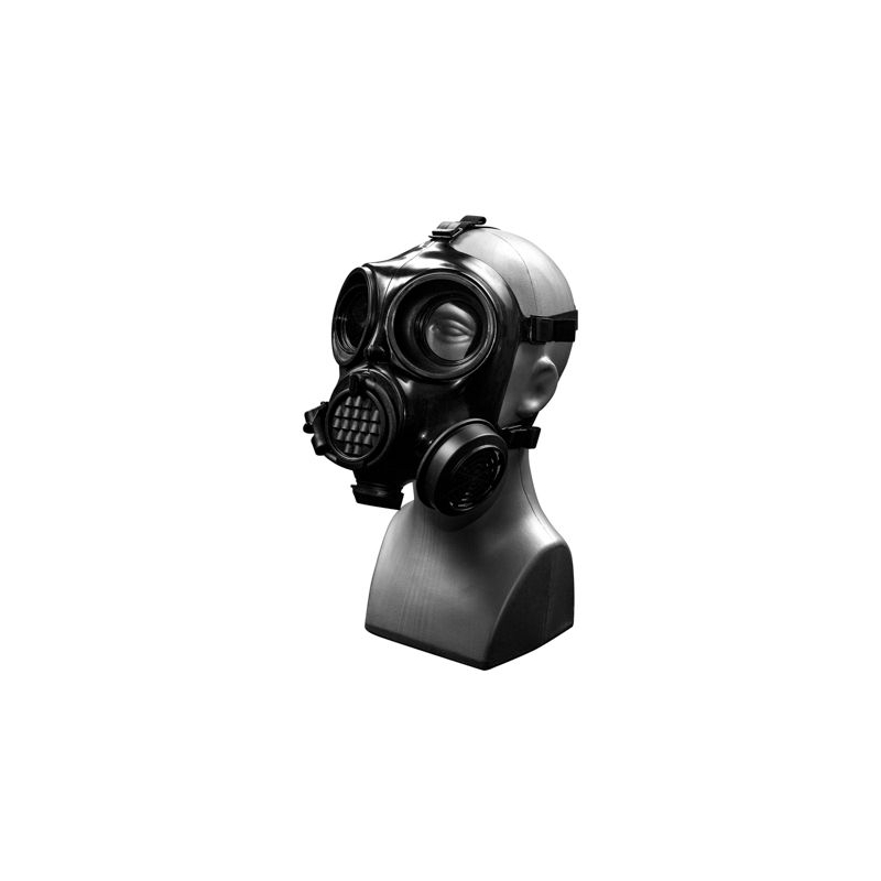 Celoobličejová ochranná maska Avec OM-90 - černá