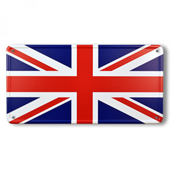Cedule plechová Promex vlajka Velká Británie - barevná