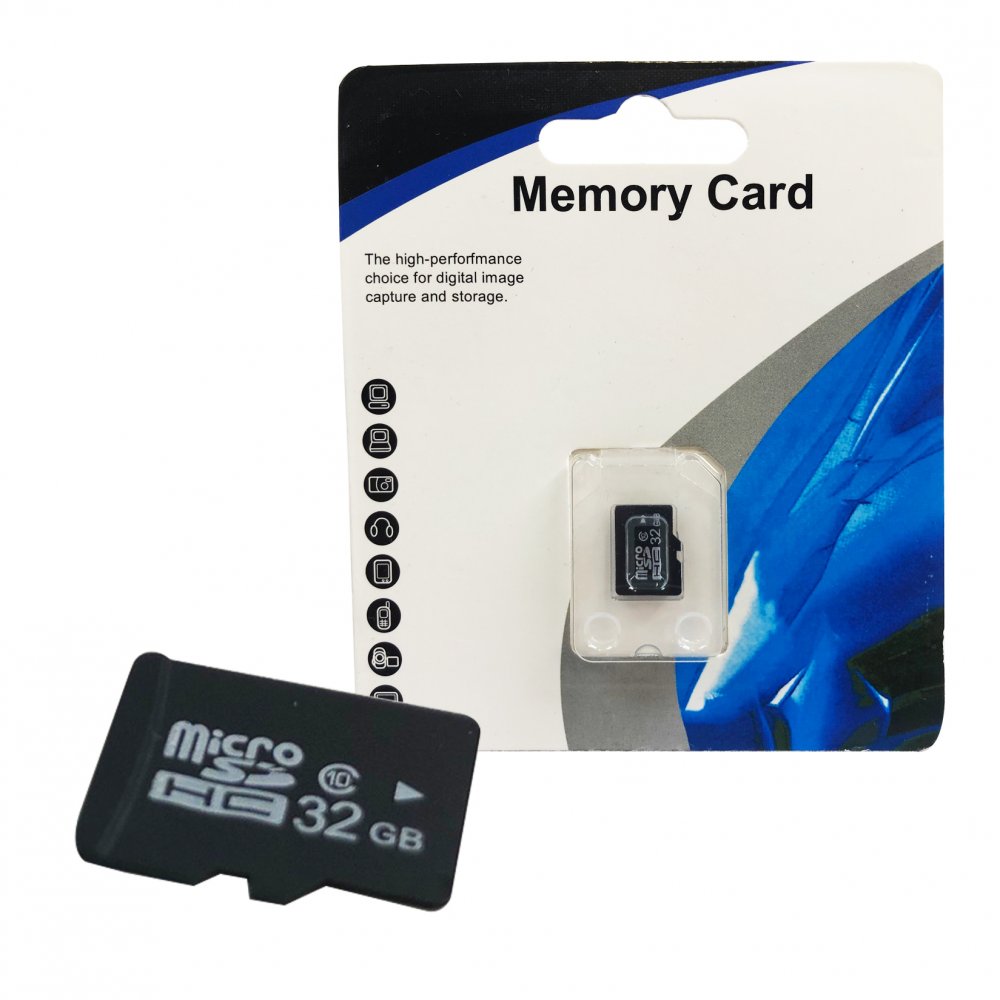 Paměťová karta Mikro SD 32 GB - černá