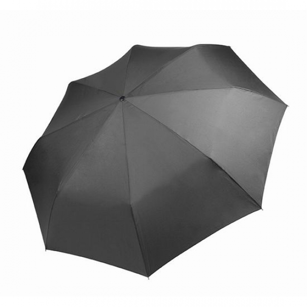 Mini skládací deštník Kimood Pongee - tmavě šedý