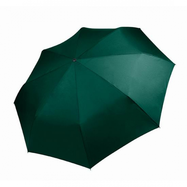 Mini skládací deštník Kimood Pongee - tmavě zelený