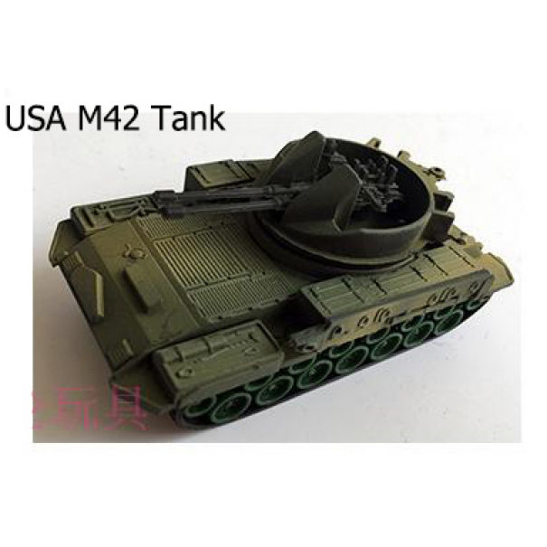 Model vojenského tanku 1:72 M42 - olivový