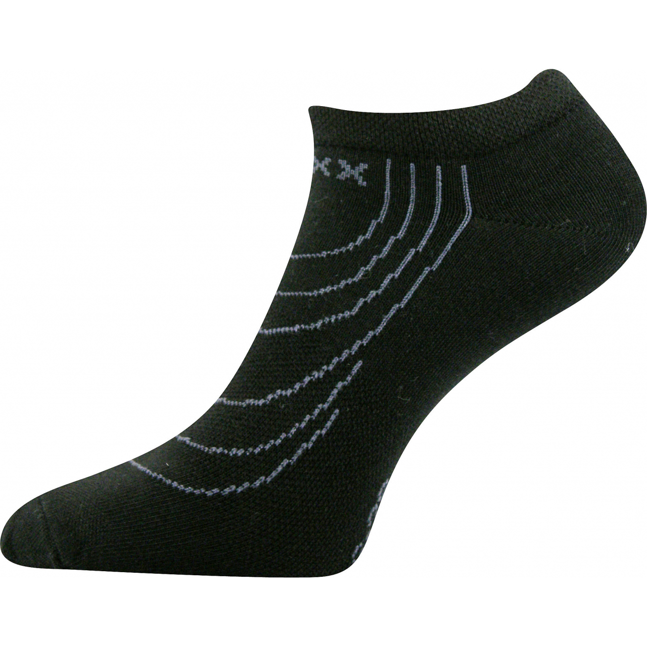 Ponožky nízké Voxx Rex - černé, 35-38