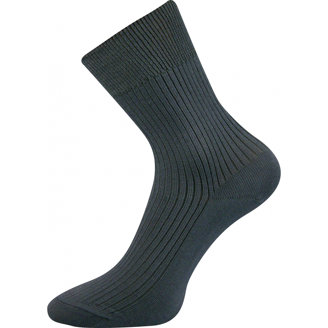 Ponožky tenké Boma Viktor - tmavě šedé, 43-45