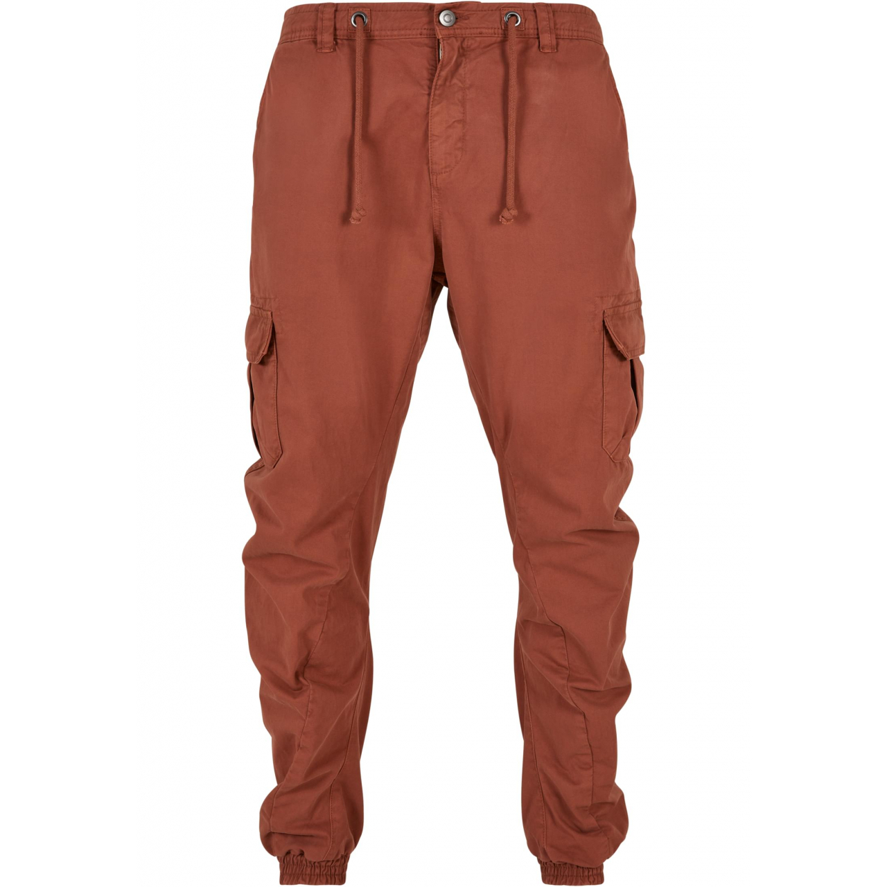 Kalhoty Urban Classics Cargo Jogging - oranžové, XL