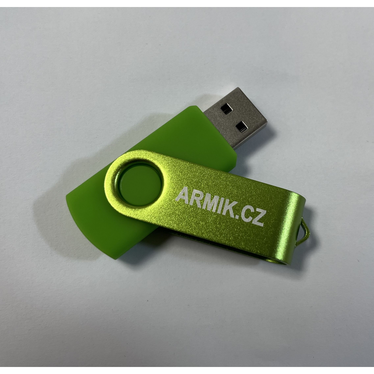 USB flash disk Armik.cz 256 MB - zelený