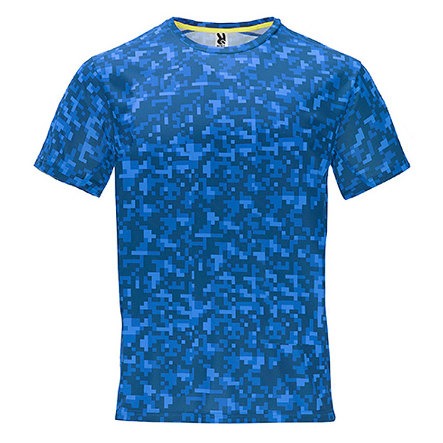 Pánské sportovní tričko Roly Assen - blue-camo, S