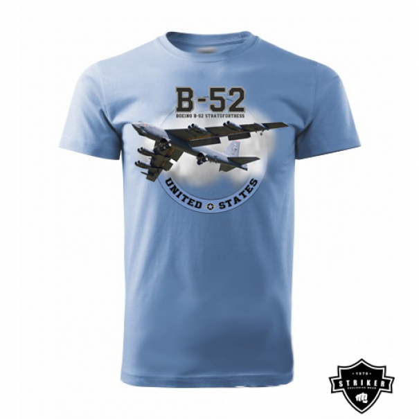 Triko dětské Striker Letoun Boeing B-52 - modré, 10-12 let