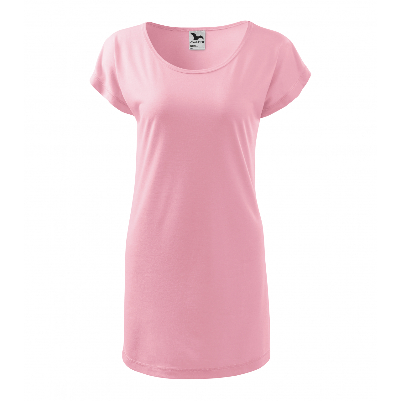 Šaty Malfini Love - světle růžové, L