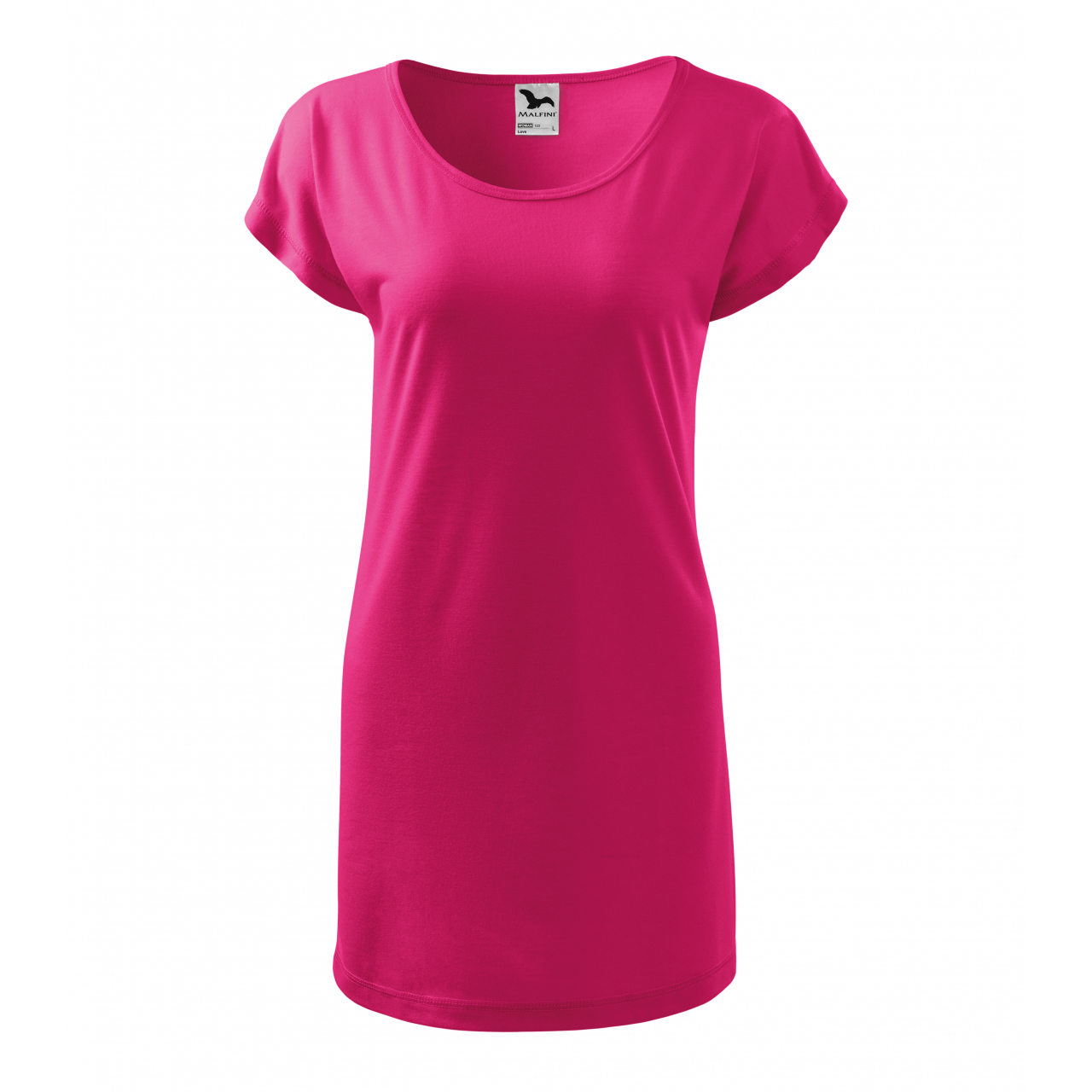 Šaty Malfini Love - tmavě růžové, XL