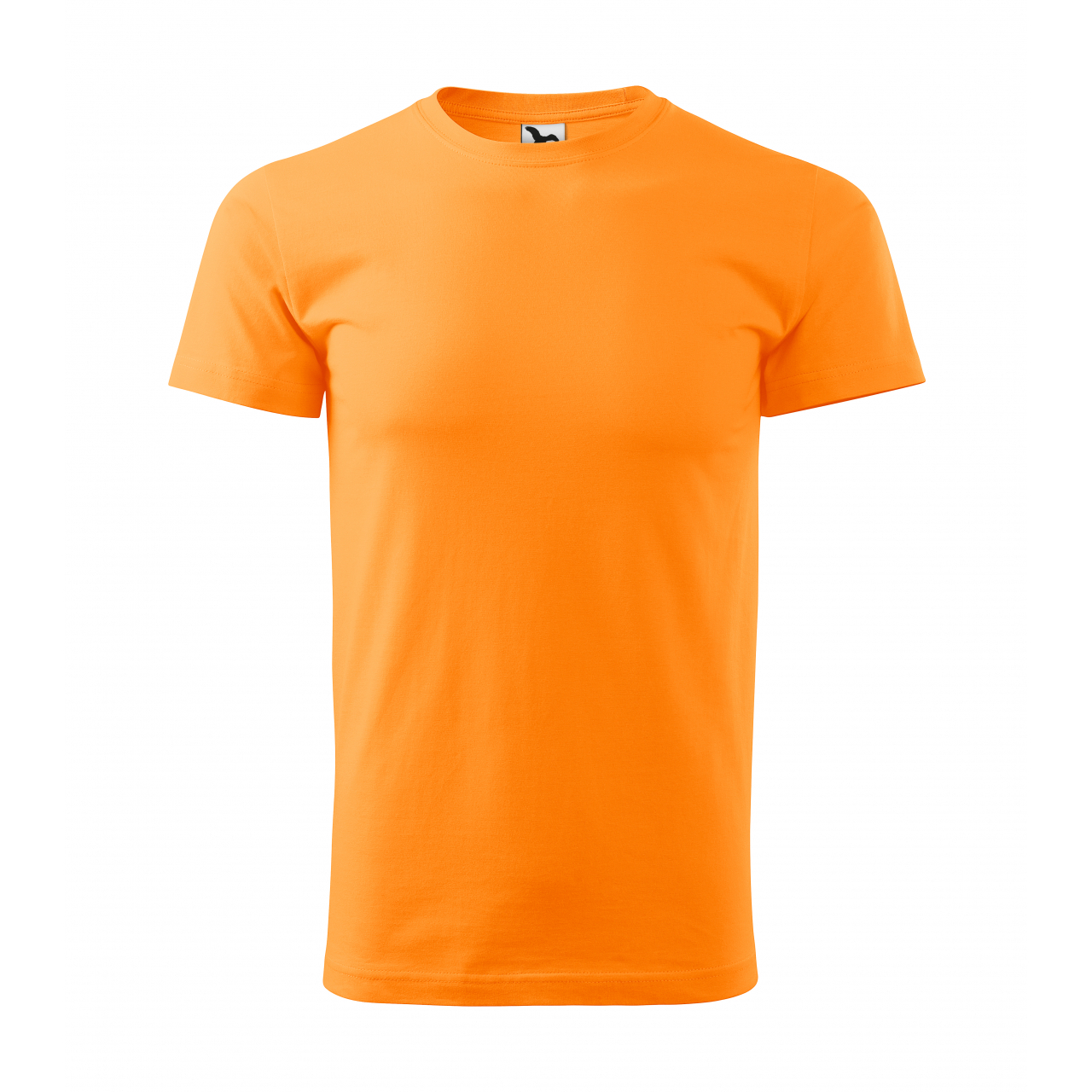 Tričko unisex Malfini Heavy New - oranžové svítící, XL