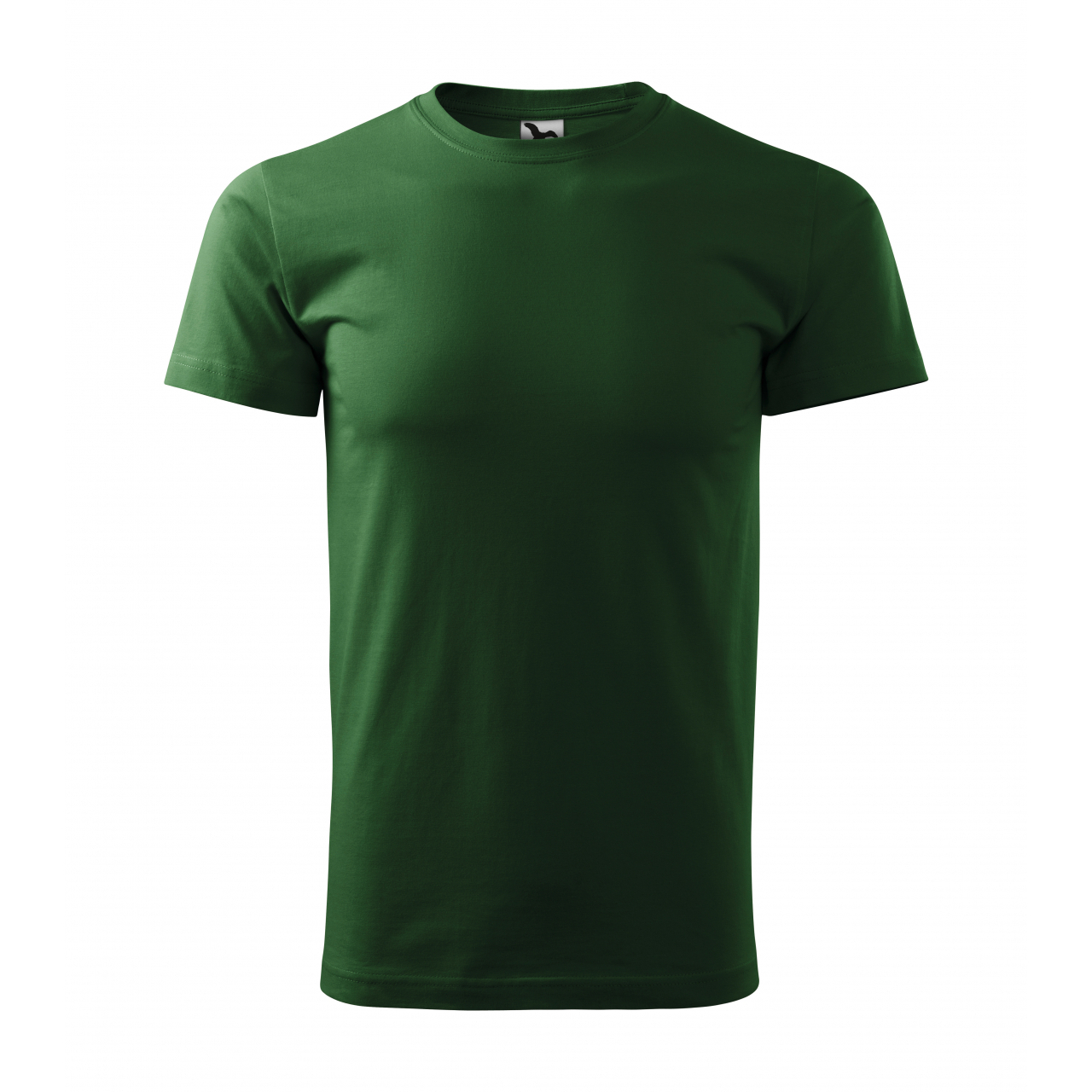 Tričko unisex Malfini Heavy New - tmavě zelené, 3XL