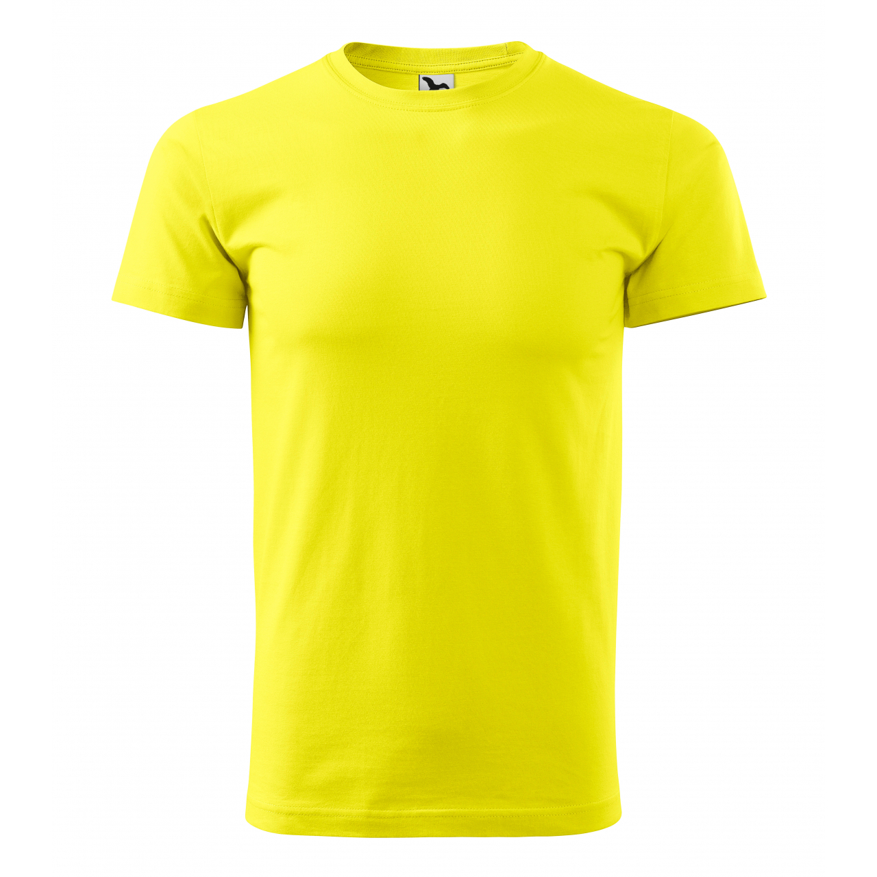 Tričko unisex Malfini Heavy New - žluté svítící, 3XL