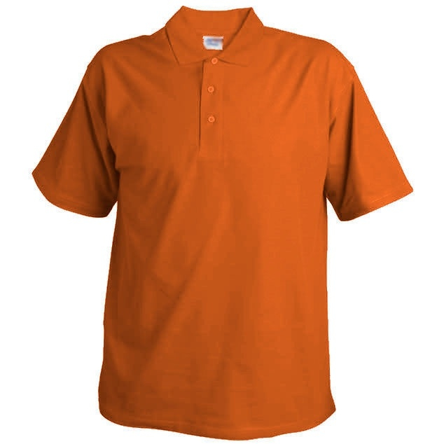 Pánská pique polokošile Chok 190 - oranžová, XL