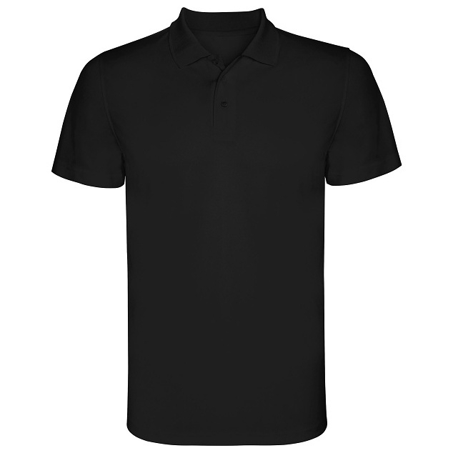 Pánská sportovní polokošile Roly Monzha - černá, XL