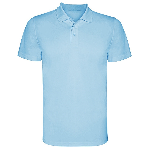 Pánská sportovní polokošile Roly Monzha - světle modrá, XL