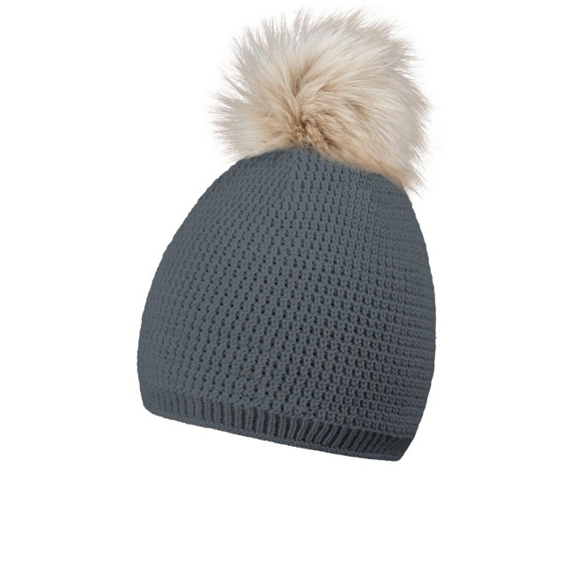 Zimní čepice CoFEE Smart Fur - šedá