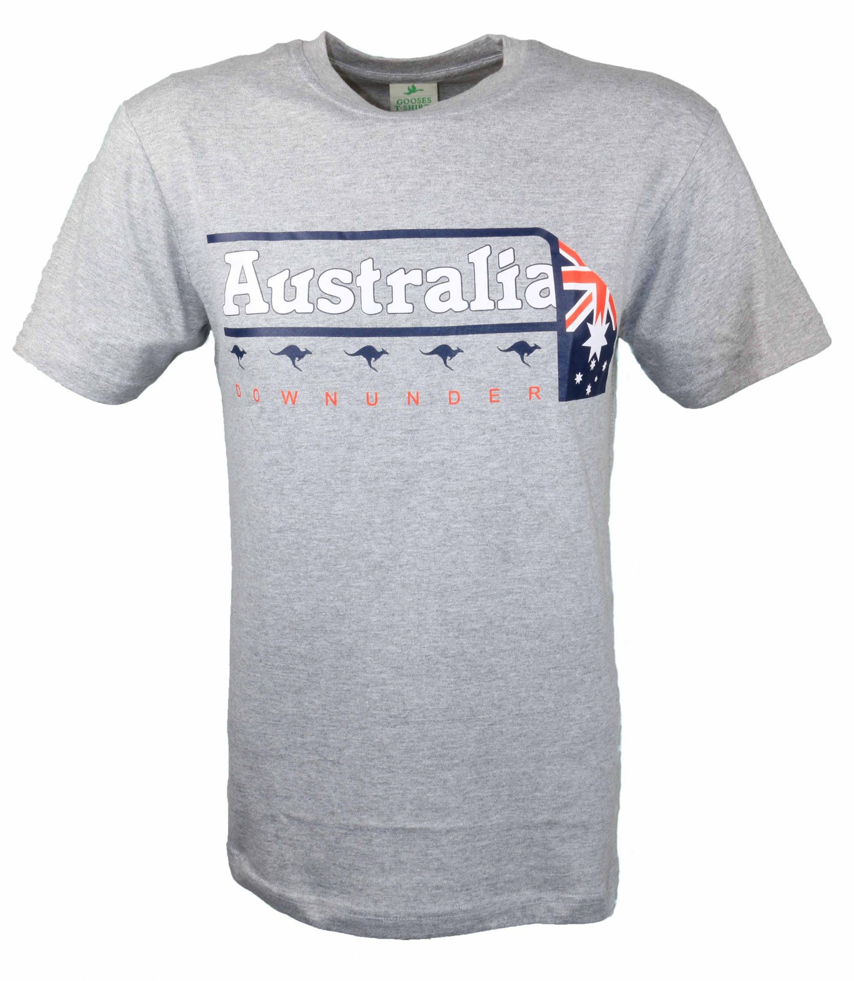 Tričko Gooses Australia Design - šedé, M