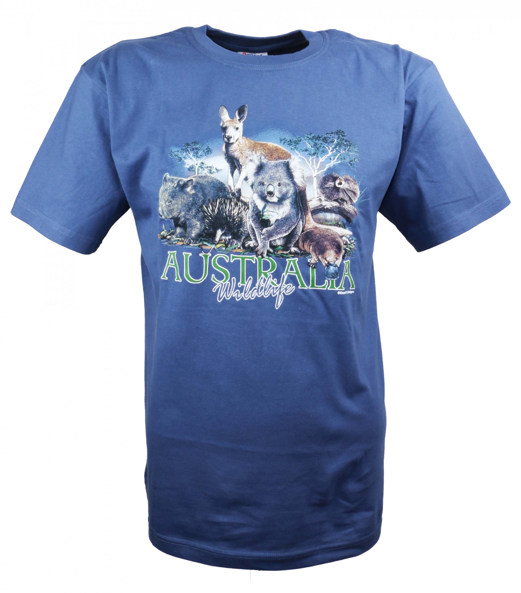 Tričko Gooses Australia Wildlife - modré, S