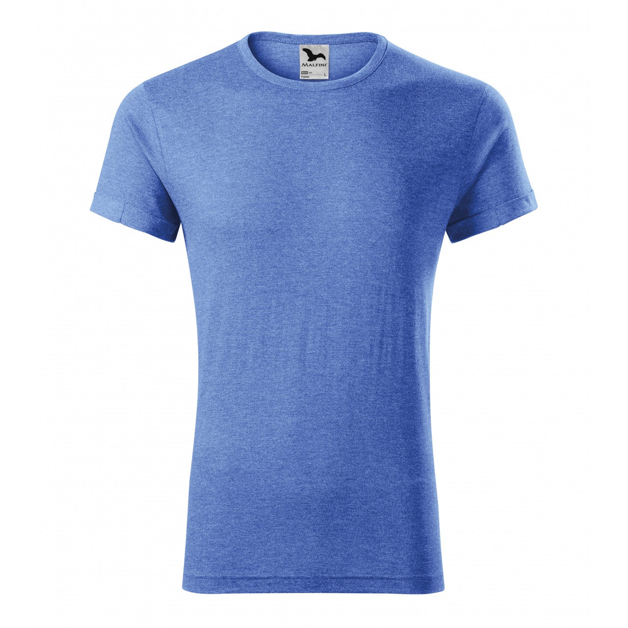 Tričko pánské Malfini Fusion - modré, L