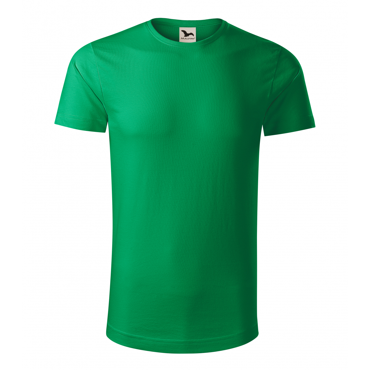 Tričko pánské Malfini Origin - zelené, 3XL