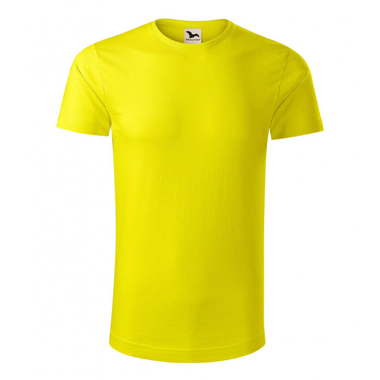 Tričko pánské Malfini Origin - žluté, 3XL
