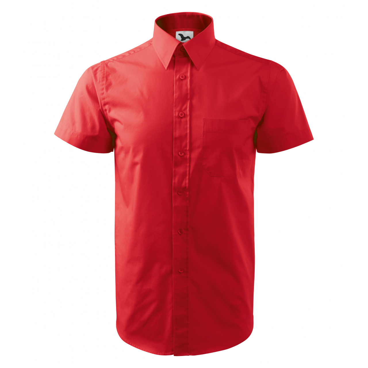 Košile pánská Malfini Chic - červená, 3XL